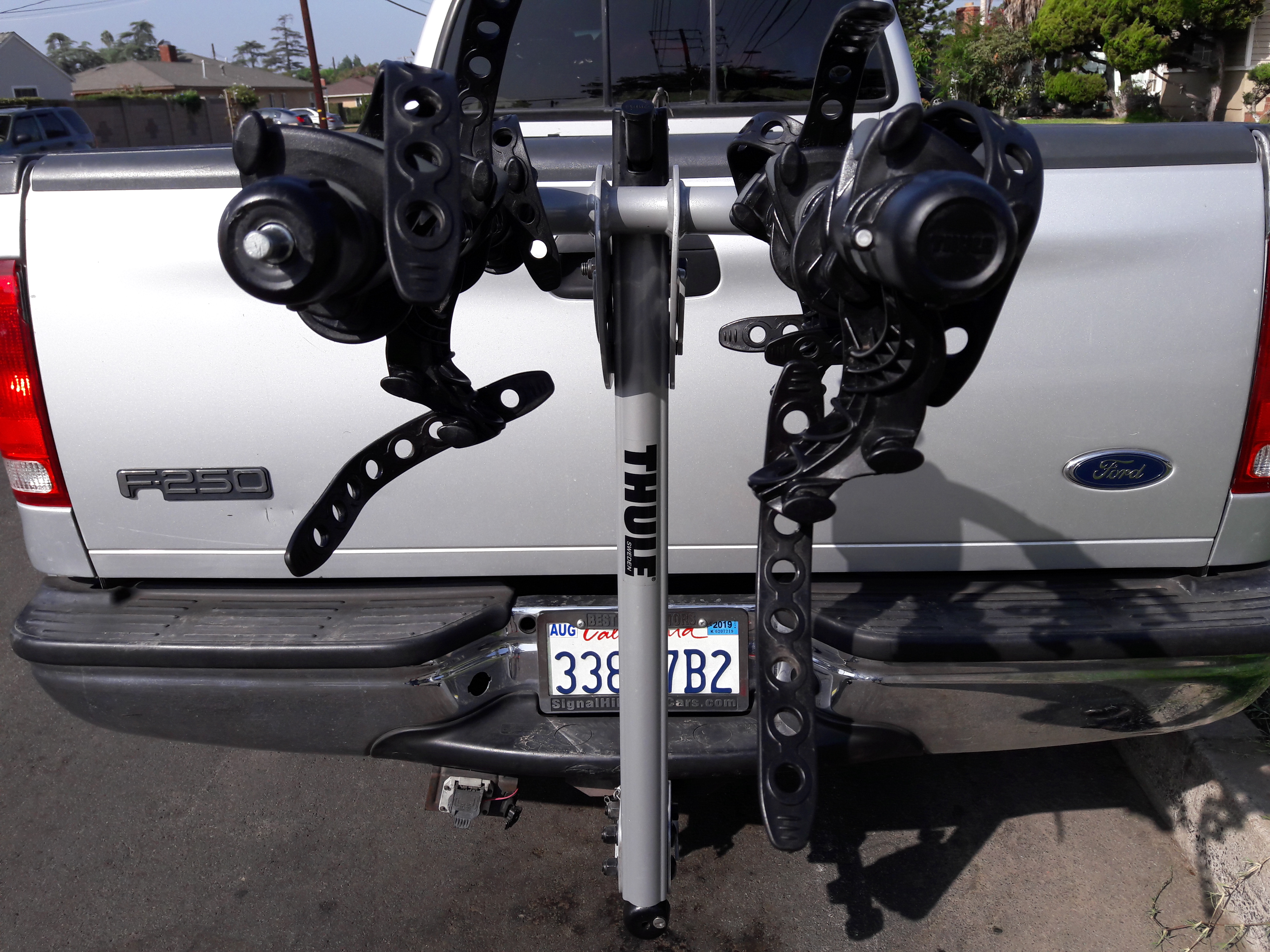 thule 3 bike rack hitch